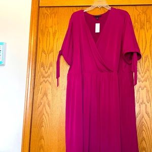 Cold shoulder tunic blouse